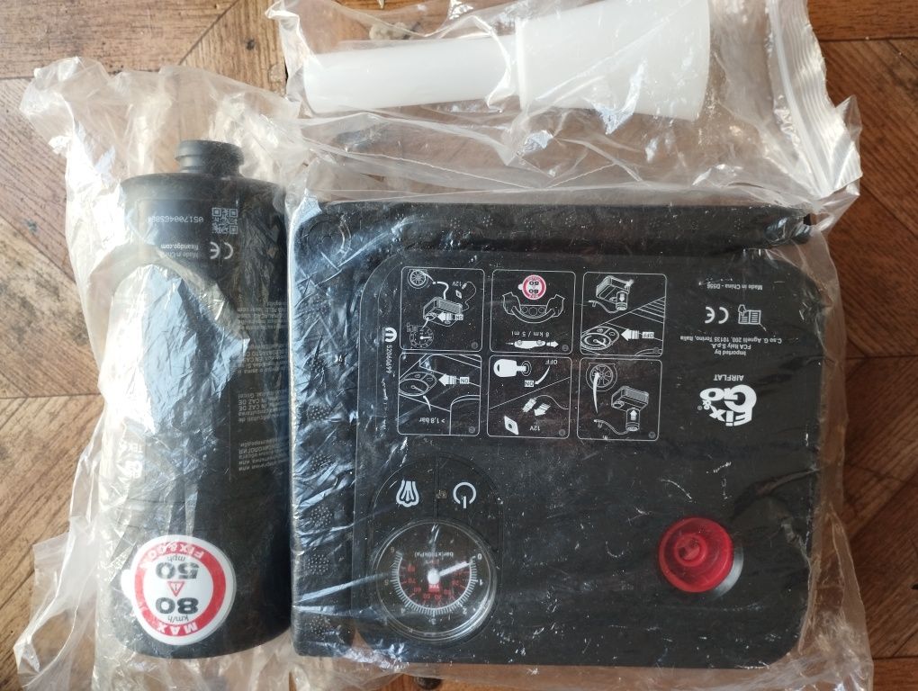 Kit espuma e compressor  Fiat panda