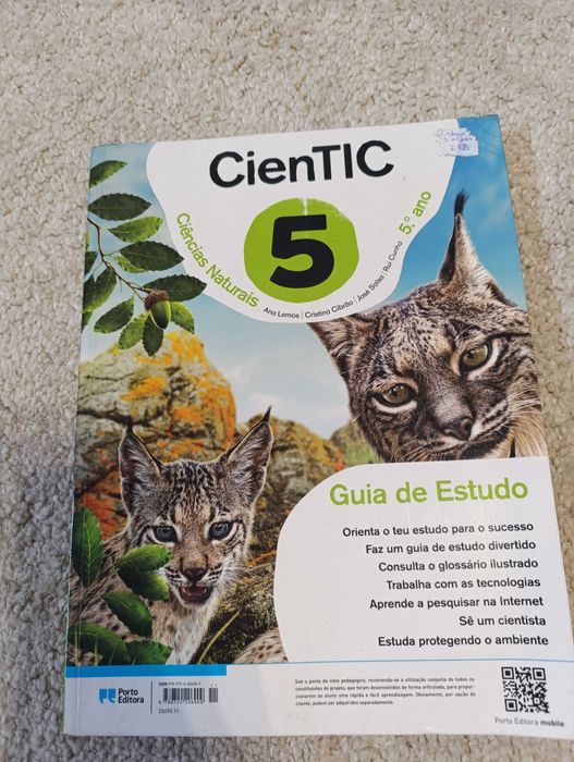 Livro de fichas Cientic 5- ciências naturais 5°ano