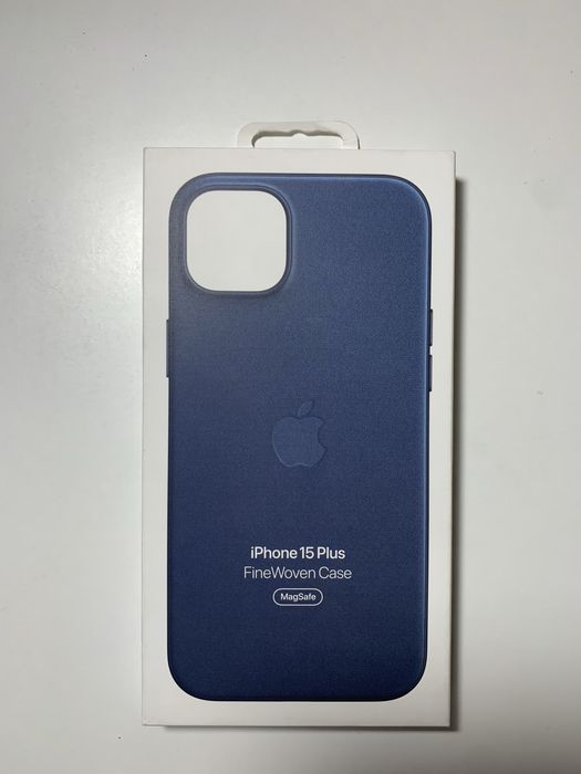 Чохол Apple iPhone 14 Plus/ 15 Plus FineWoven Case MagSafe! Оригінал!