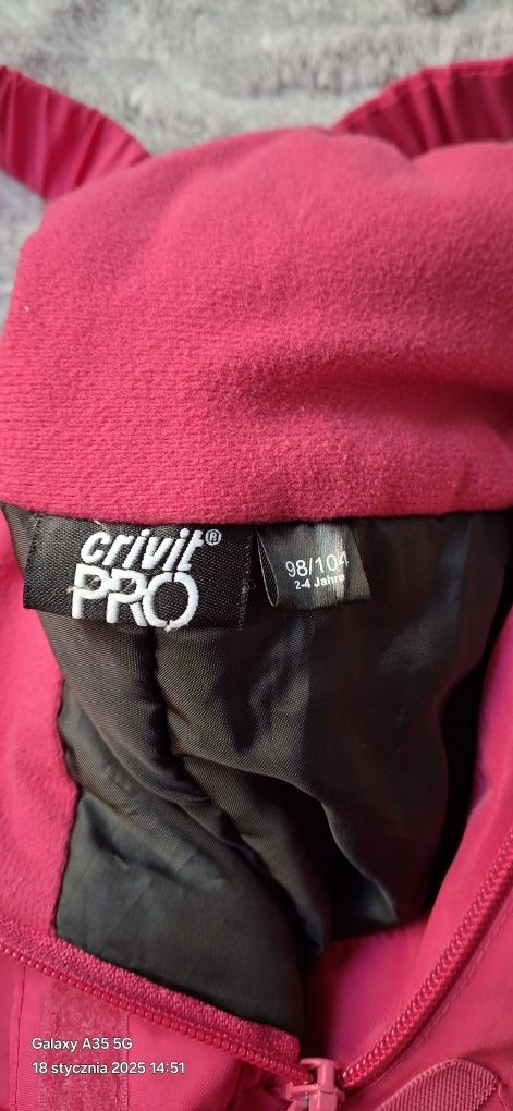 Spodnie narciarskie 98/104 Crivit Pro Lidl