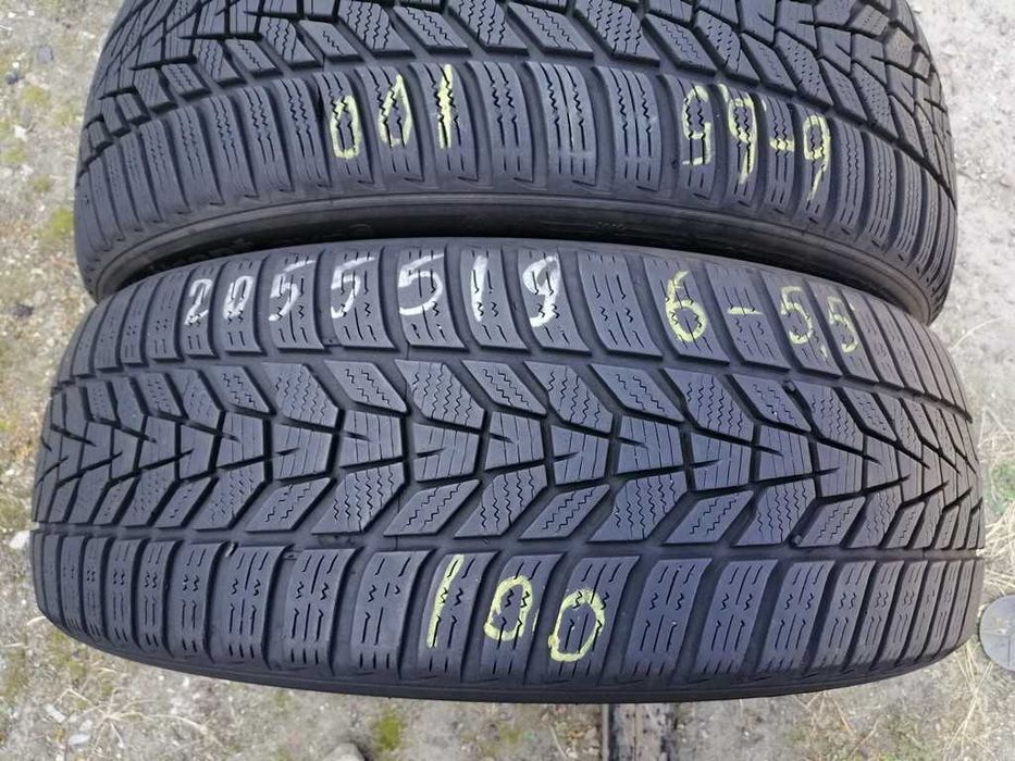 Hankook winter icept evo3 205/55R19 97H шини бу зима 2 штуки
