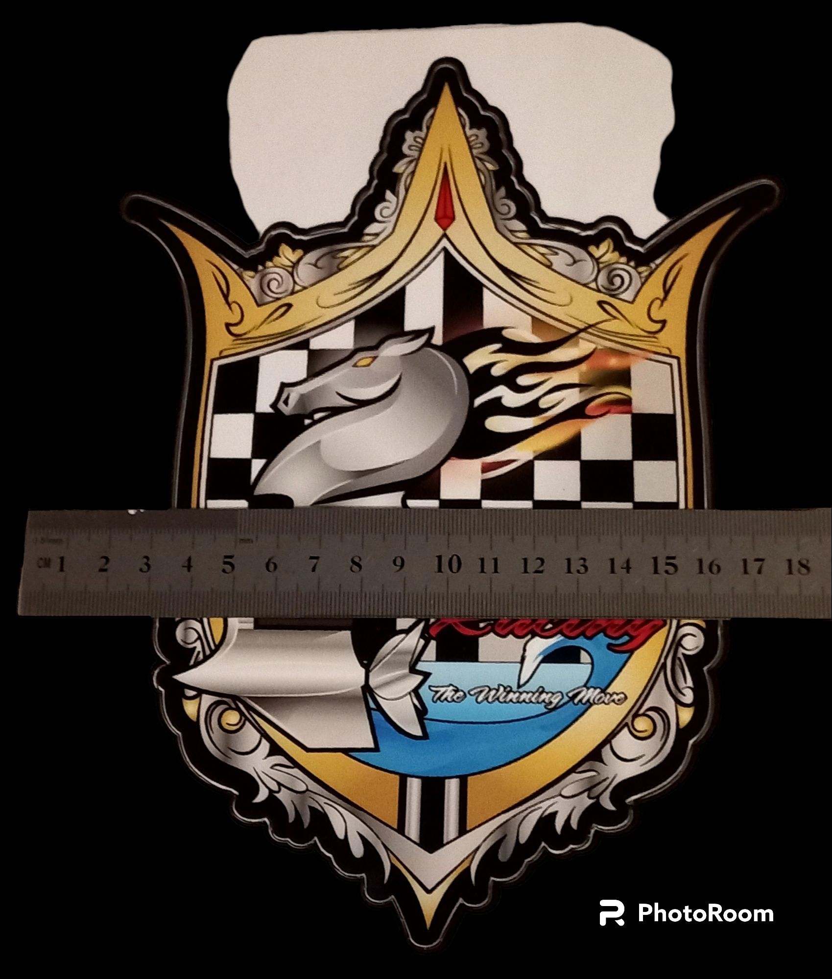 Наклейка автомобильная Checkmate