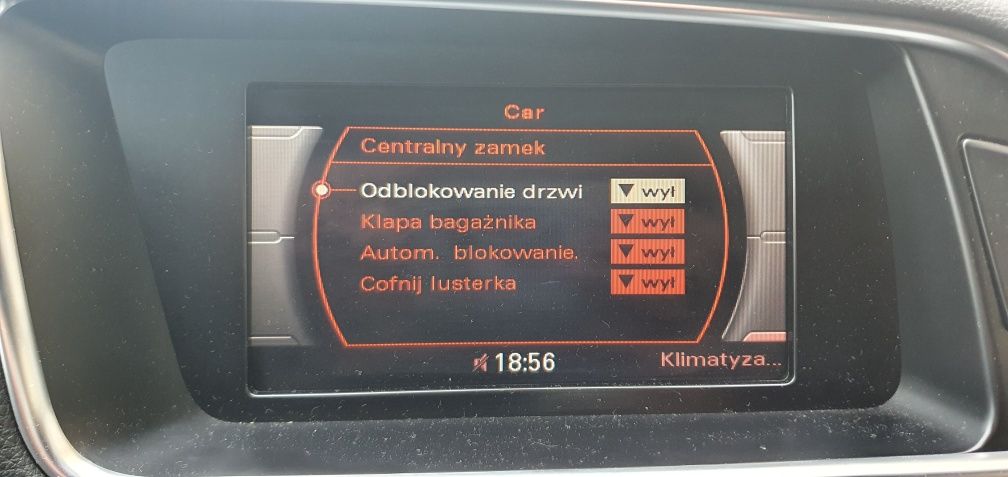 Audi Radio Concert MMI A4 B8, A5, Q5 8R, POLSKIE MENU