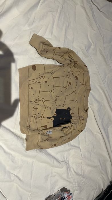 Bluza bawelna 80 beż ciepła