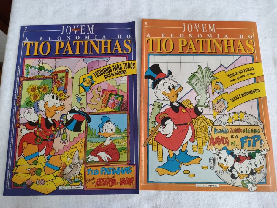 Revistas BD Walt Disney Expresso Década 90