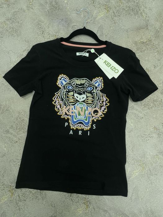 MEGA SALE -50% Женская Брендовая футболка черная Лето скидки премиум