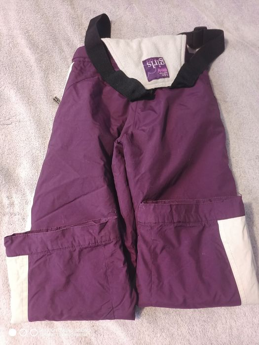 Spodnie narciarskie dziewczęce 116