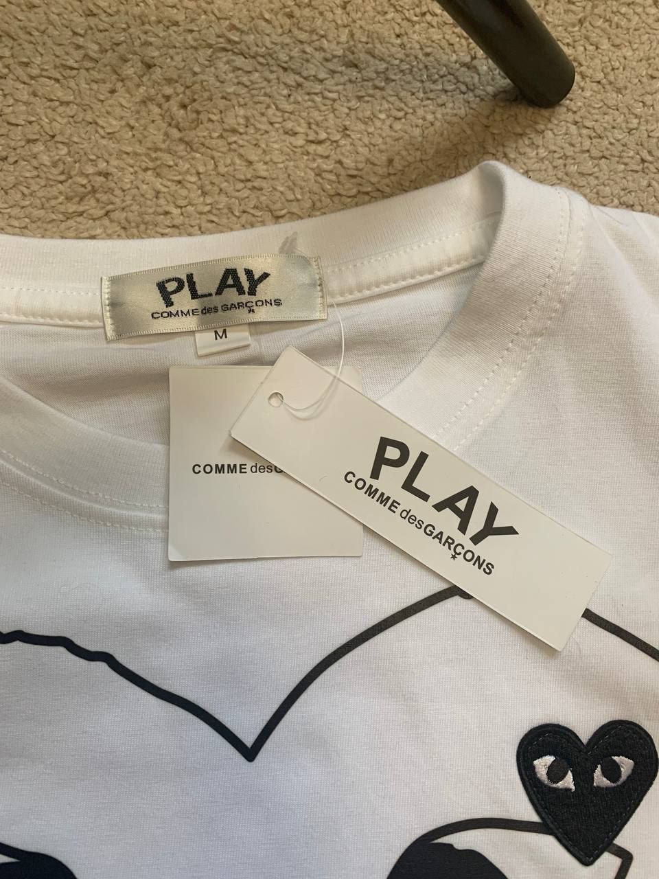 Футболка CDG play Тишка КДГ