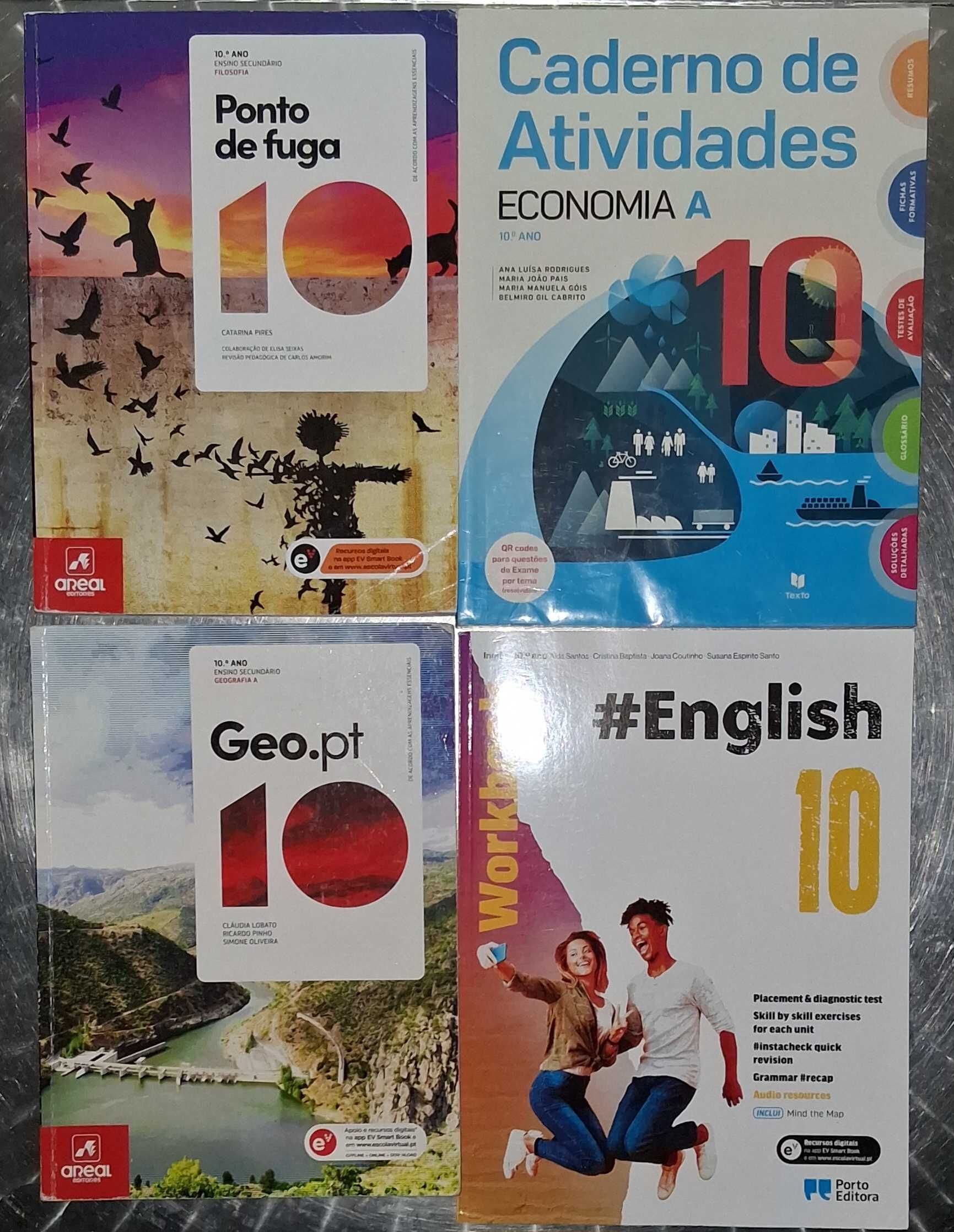 Manuais 10 Ano - Dúvida Metódica/ Novo Sentidos/ Geometria Descritiva