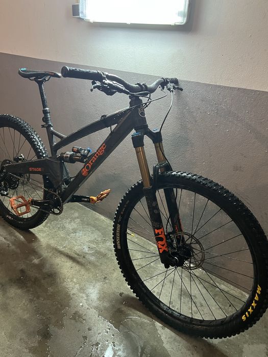 Bike enduro orange stage5