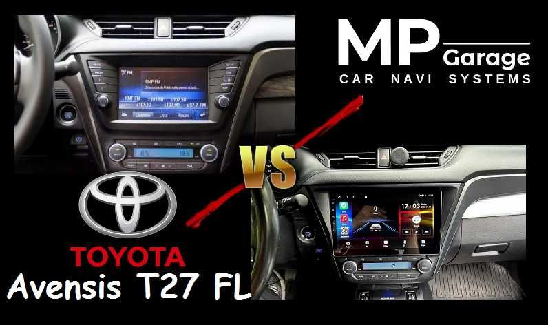 TOYOTA AVENSIS T27 FL Radio Android_11 CarPlay AndroidAuto Qled 4G