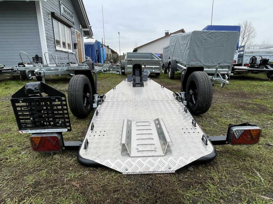 Przyczepa pod motocykl Lorries MT-1 LED felgi aluminiowe RATY DOSTAWA