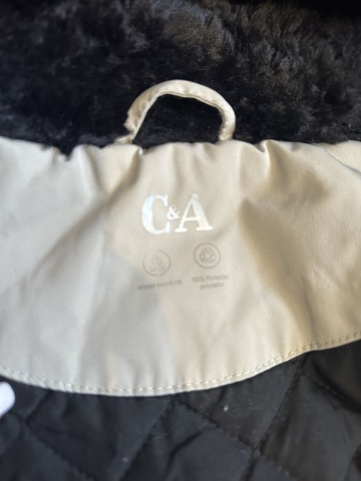 Куртка парка C&A демисезон водонепроникна вітрозахисна, з капюшоном