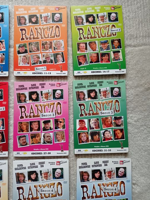 Serial RANCZO na DVD sezony  1 do 6 SUPER CENA + film Ranczo Wilkowyje