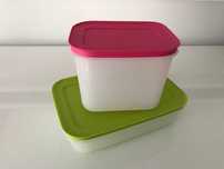 Conjunto 2 Caixas de Congelação 1L + 1.1L Tupperware