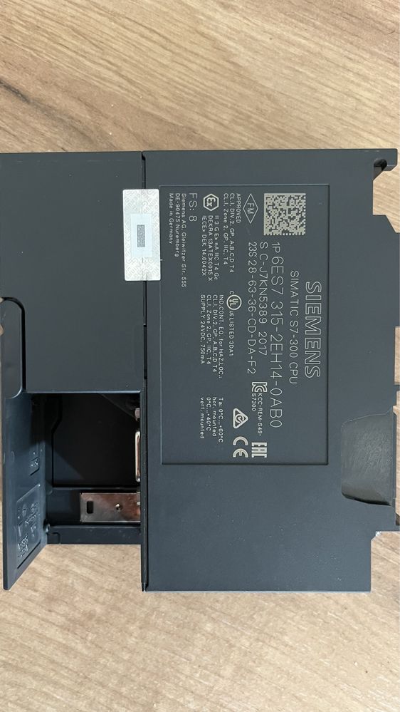 CPU Siemens simatic s7-300 - usado
