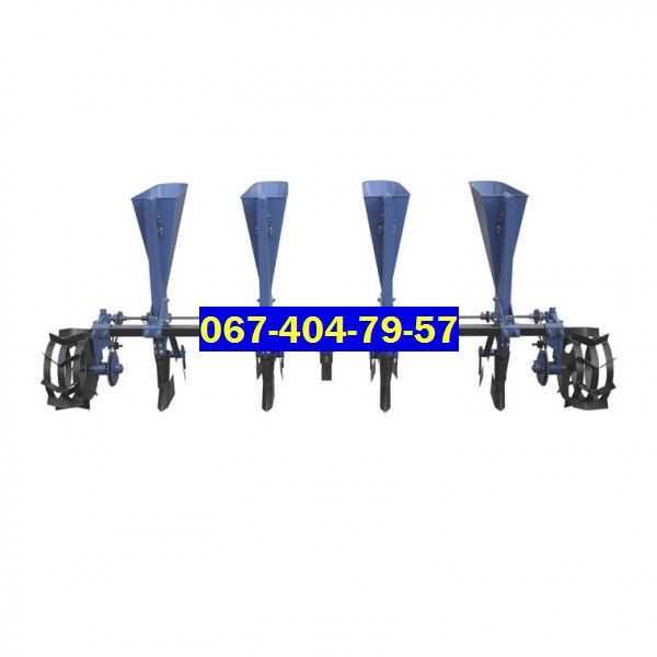 Часникосаджалка 4х рядна (ложки стандарт 24,5) - чеснокосажалка 4 ряда