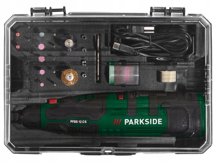 Parkside Akumulatorowa Wiertarkoszlifierka Uniwersalna Pfbs 12 C6 Zest
