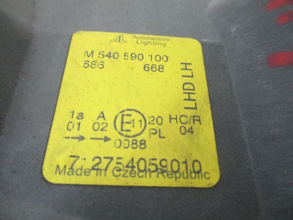 Ótica / farol esquerda ROVER 400 Sedan (RT)