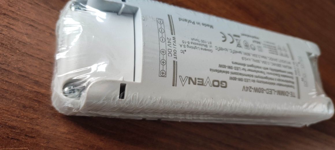 Zasilacz LED ściemnialny Transformator LED  24v, 80w