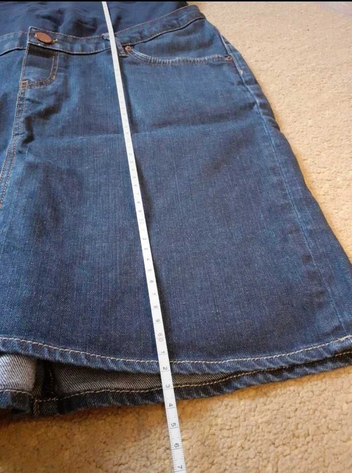Spódnica jeansowa ciążowa