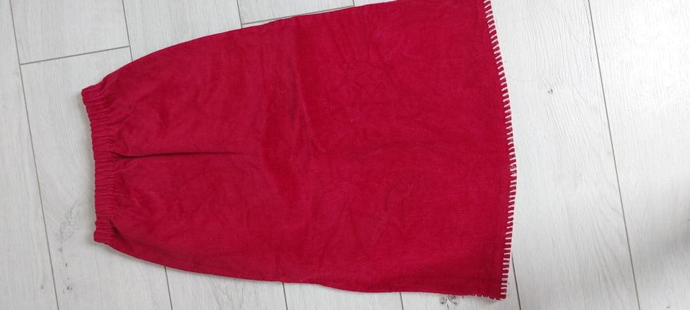 Spódnica długa dla dziewczynki 134 sztruksowa ze sztruksu