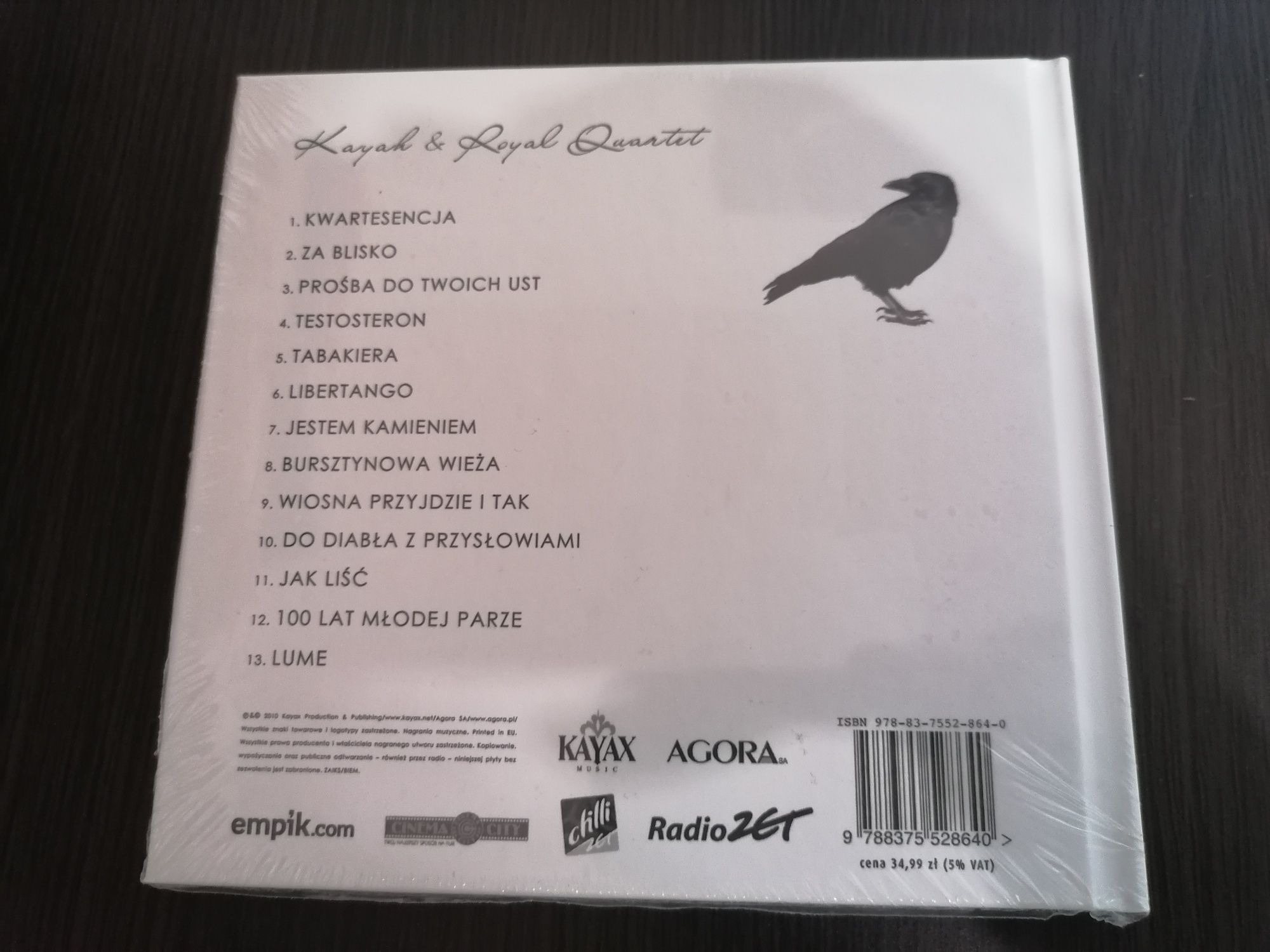 Nowa płyta Kayah & Royal Quartet CD FOLIA