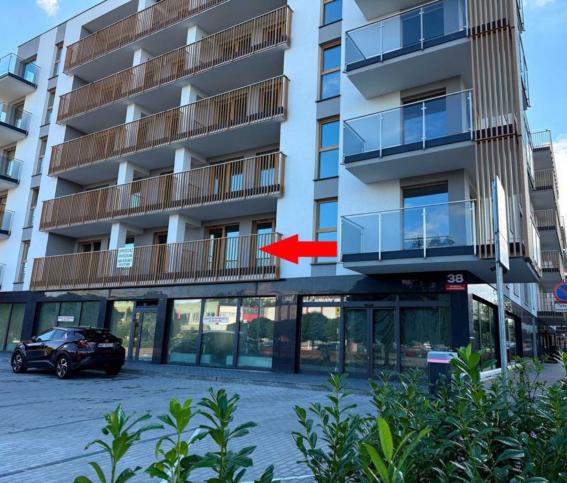 wynajmę pod usługi lub biuro mieszkanie M2 42m2, Ip. Centrum Wyszkowa