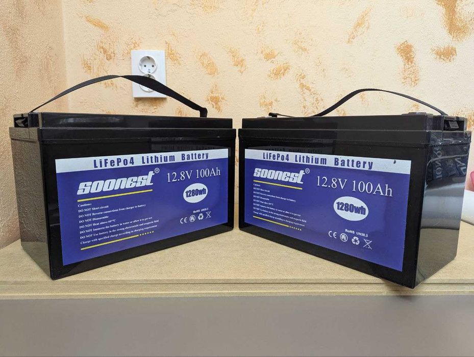 ‼️LiFePO4 АКБ батарея 100/200Ач для ДБЖ, UPS та перетворювачів напруги