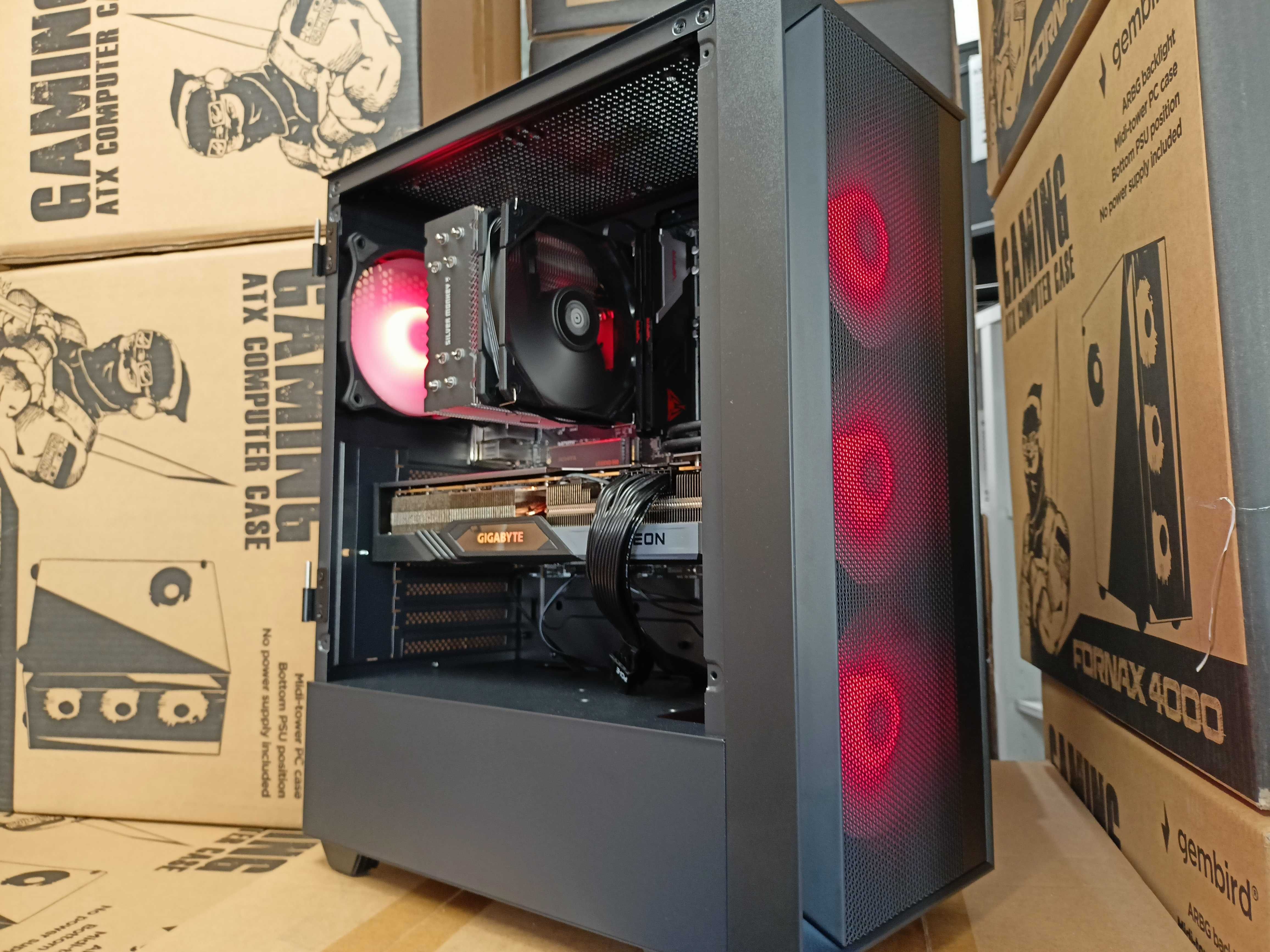 Komputer Gamingowy Ryzen 7 5700x 32gb 1tb RX 7800 XT 16GB FV23% RATY0%
