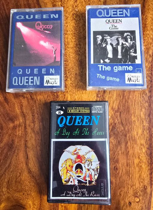 Queen - zestaw 3 kaset magnetofonowych