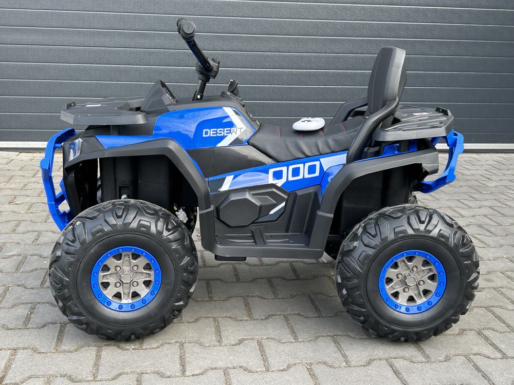 Duży Quad na Akumulator 4 x 45 Watt 12V 10Ah Skóra Miękkie koła EVA