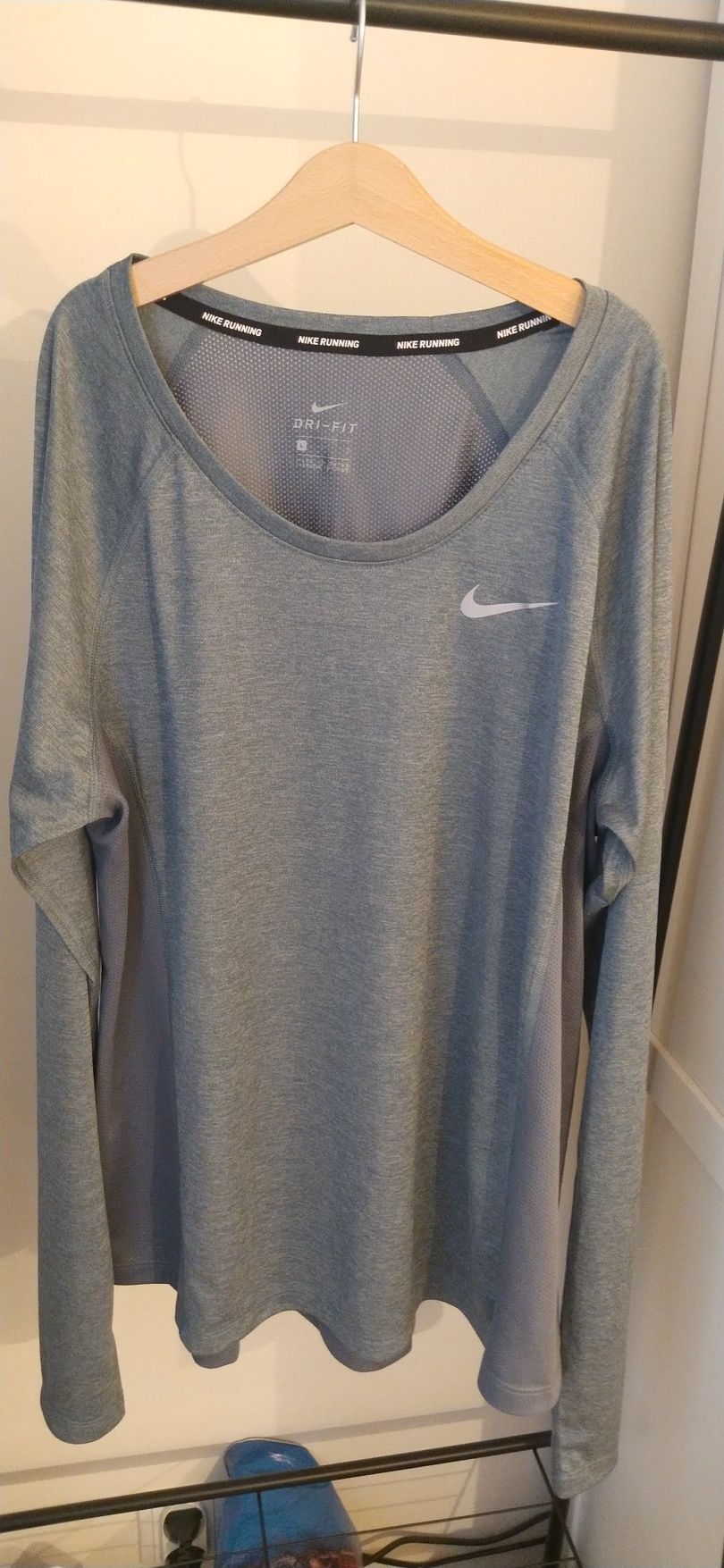 Koszulka damska długi rękaw Nike Running Dri Fit r. L NOWA bez metki