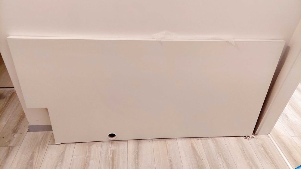 Blat do biurka biały ok 160x80