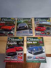 Revistas Motor Classico BMW e Mercedes