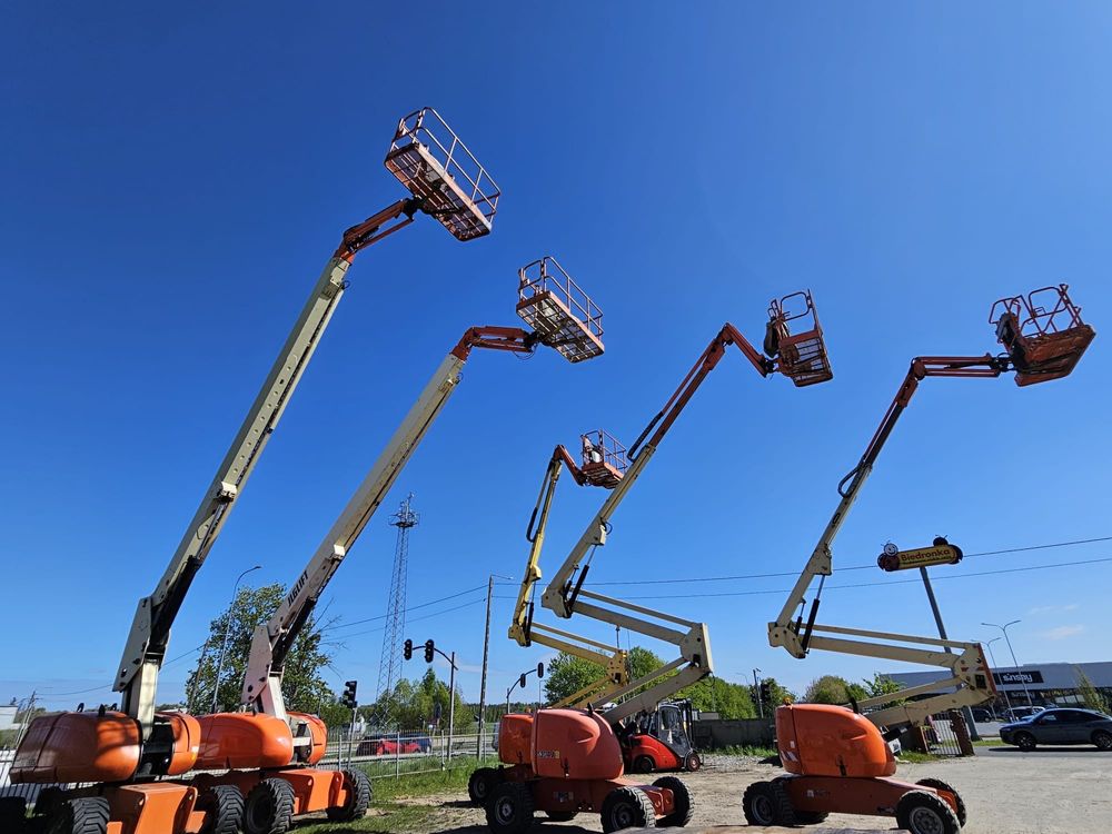 Wynajem podnosnika teleskopowo przegobowego jlg 600