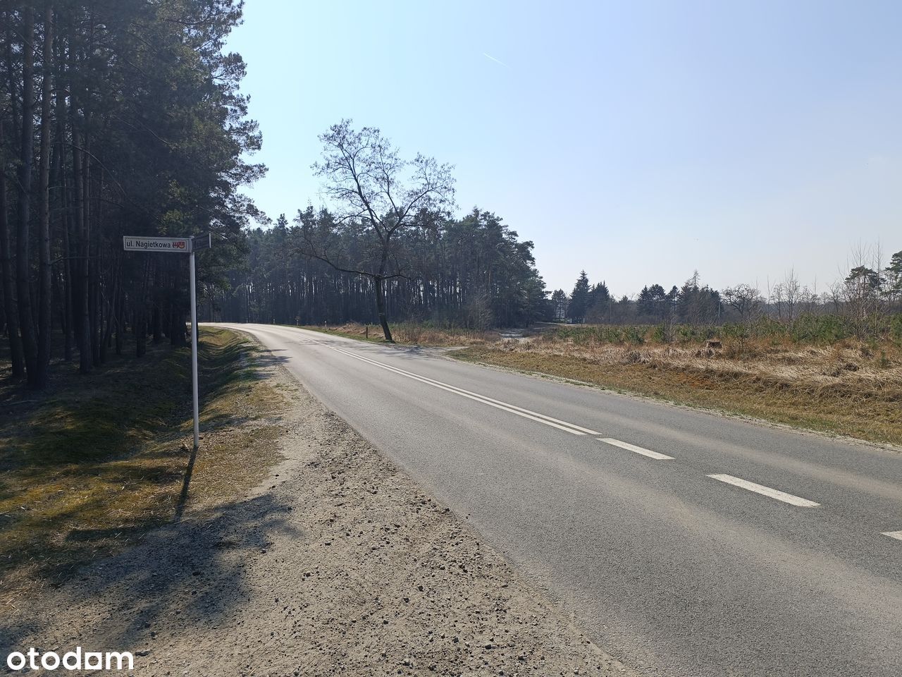 Pod lasem Trzykolne Młyny miejscowy plan od 900m2