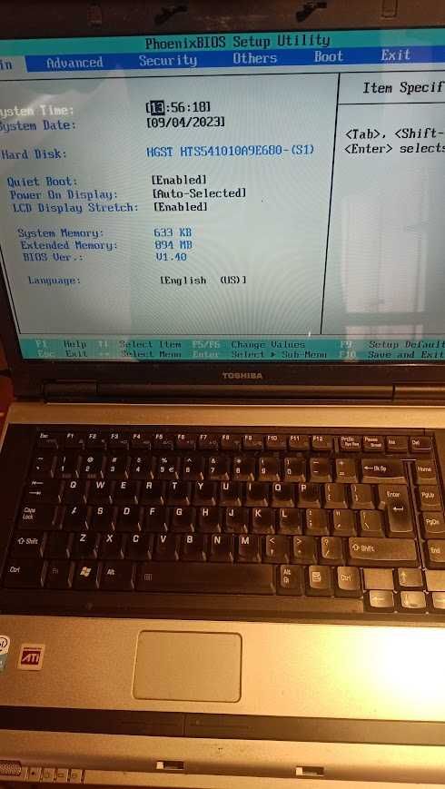 Toshiba Satellite A110-334