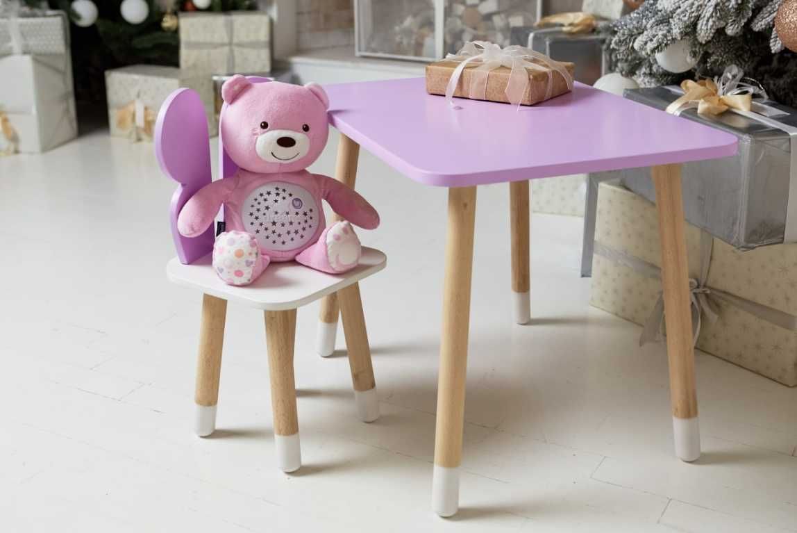 Дитячий столик і стільчик. Комплект столик і стільчик