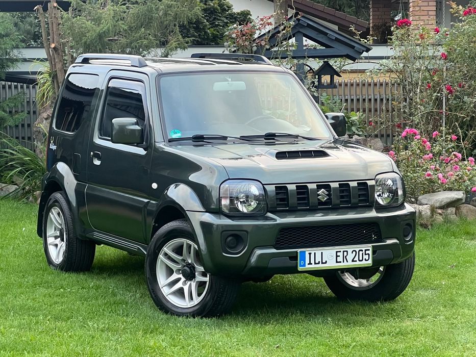 Suzuki Jimny 1.3PB*Klima*4x4*Zielony*Reduktor*Alufelgi*Hak