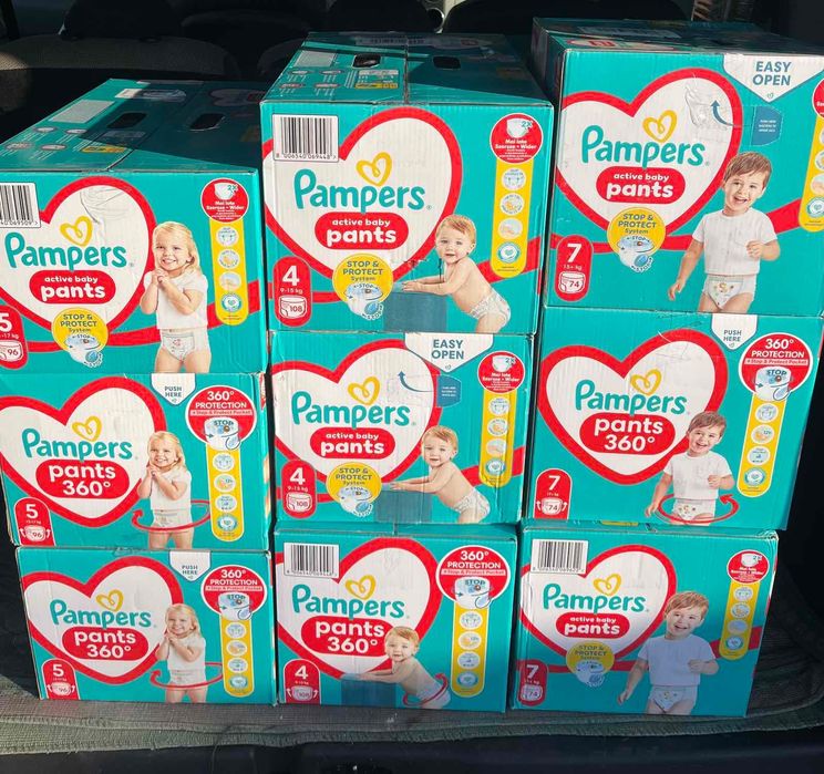 Нічні трусики Pampers night pants розмір 4, 5, 6