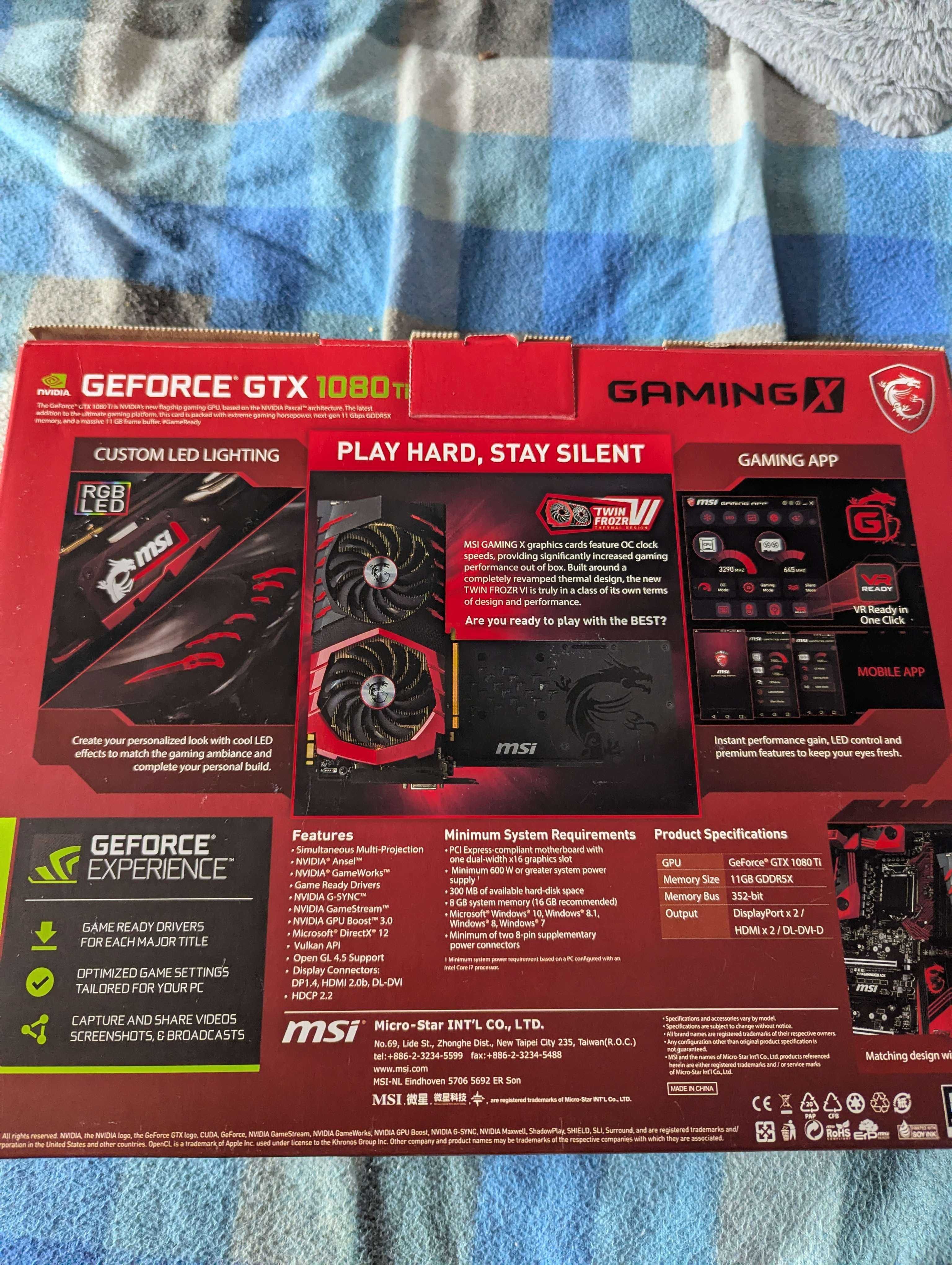 Karta Graficzna MSI GTX1080Ti