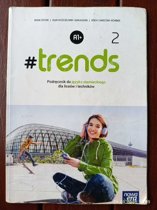 Trends Język Niemiecki 2 - podręcznik. Nowa Era. A1+.