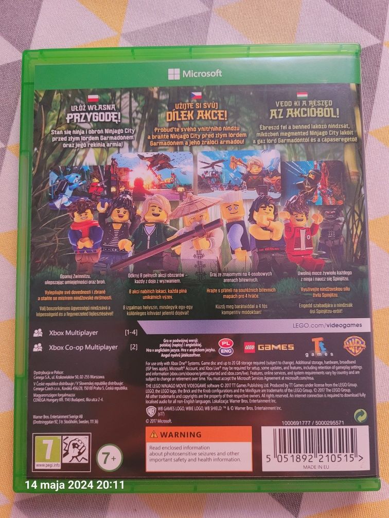 Gra Xbox One LEGO NINJAGO Movie – Gra wideo