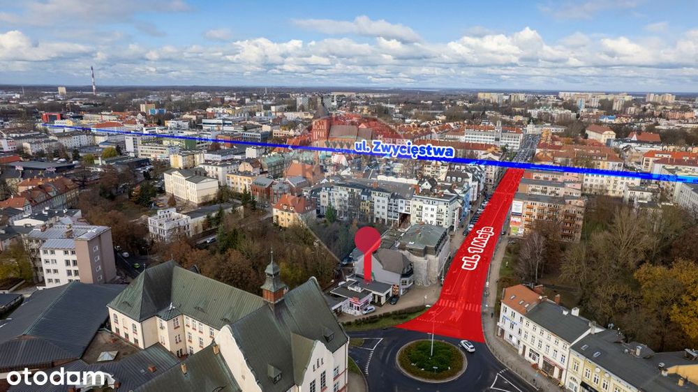 Obiekt handlowo-usługowy w samym sercu Koszalina