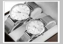 Elegancki Zegarek Naviforce Męski Damski Bransoleta Pudełko Prezent