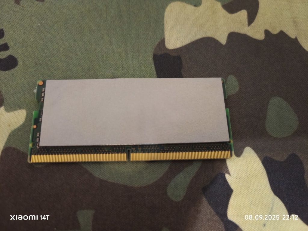 Оперативна пам'ять ОЗУ So-dimm DDR5 4800 MHz 16 Gb
