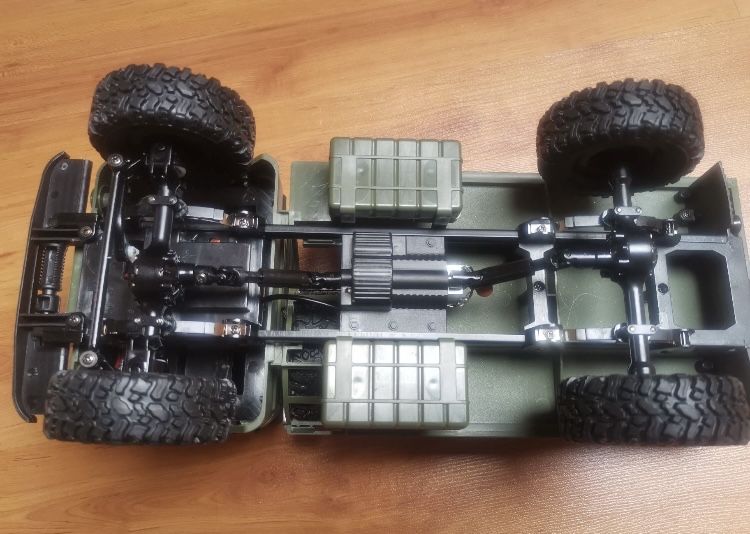 Camião Militar RC GAZ-66 4x4 Crawler WPL B24 1/16 Army proporcional