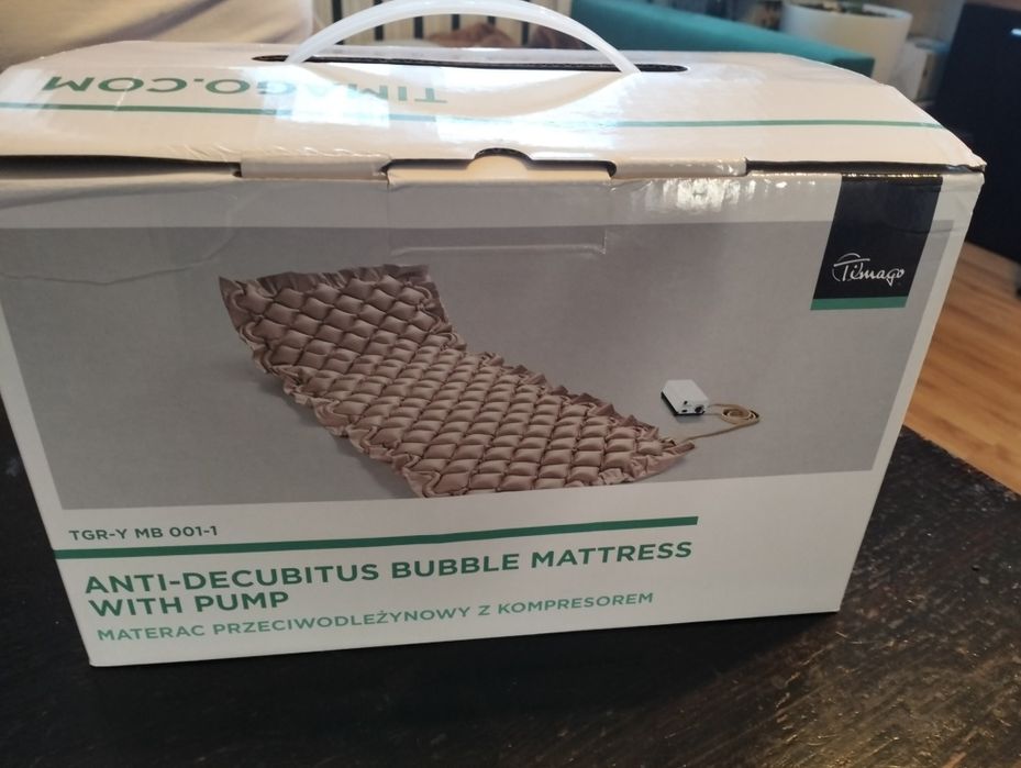 Materac przeciwodleżynowy nowy