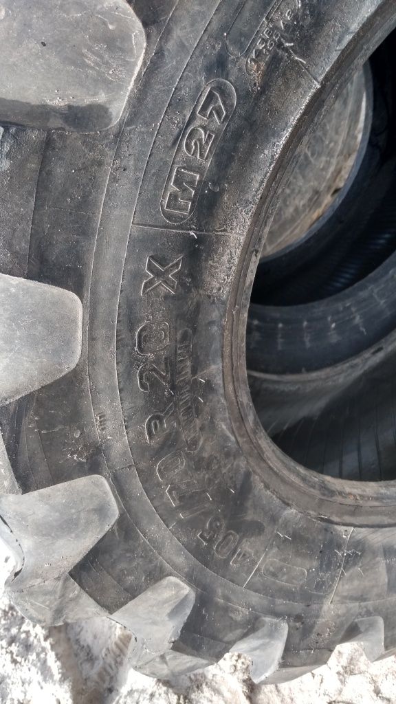 Opona 405/70r20 Michelin x m27 ladowarka teleskopowa merlo Manitou